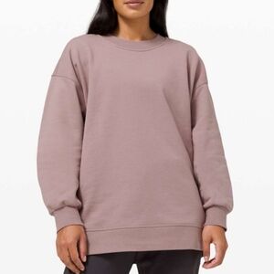 Lululemon Perfectly Oversized Crew Sweatshirt Violet Verbena
